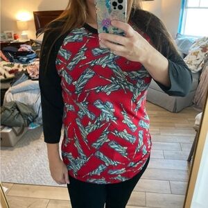 Lularoe Randy Tee - Statue of Liberty Tee